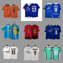 复古足球服帕尔马尔蒂尼日利亚德罗巴西贝尔巴乔德科中村俊辅球衣