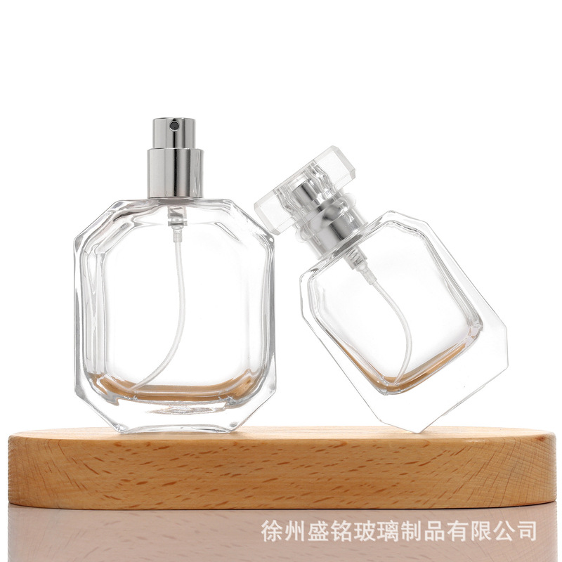 スポットガラス香水瓶香水詰め替えボトルベアボトル 30ml50ml100ml 厚底化粧品 l スプレーボトル|undefined