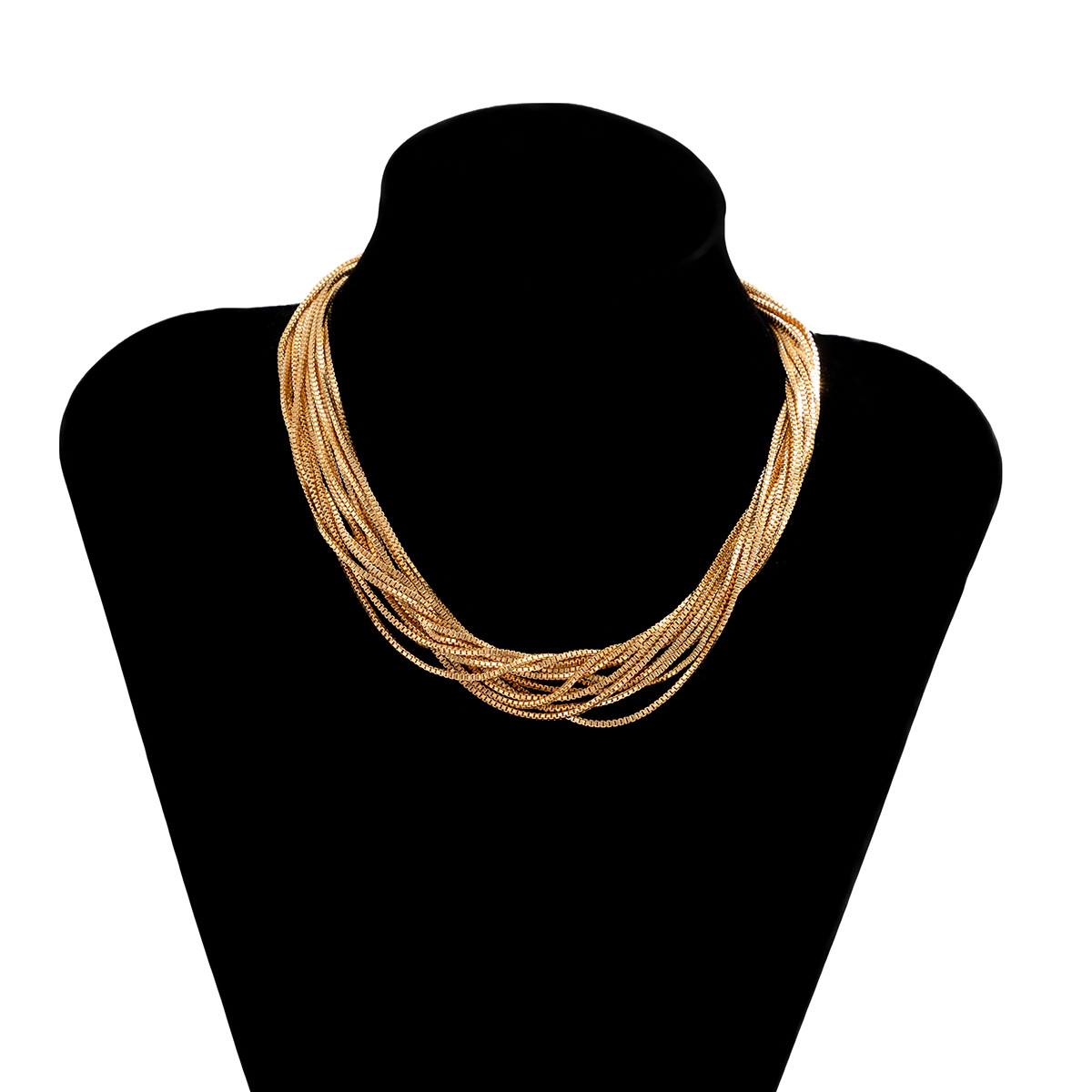 Fashion Geometric Iron Plating Womenu0027S Necklace 1 Piece