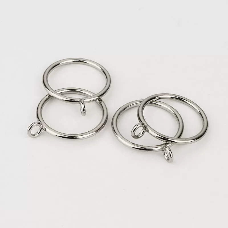 Карниз полный комплект кольца для штор из нержавеющей стали металлическая пряжка для подвески для штор круглое утолщенное твердое кольцо с крючком для штор