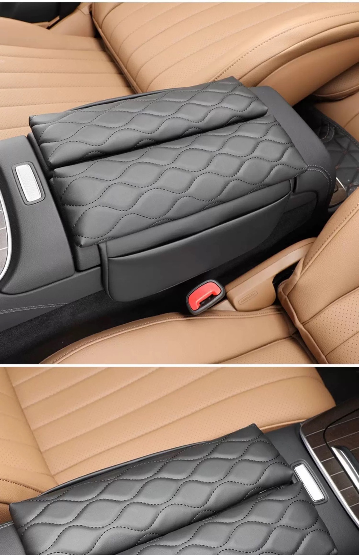 Mercedes-Benz armrest box booster pad storage gap box clip C- class A- class E-class C260L/GLC/GLB/GLE/E300L