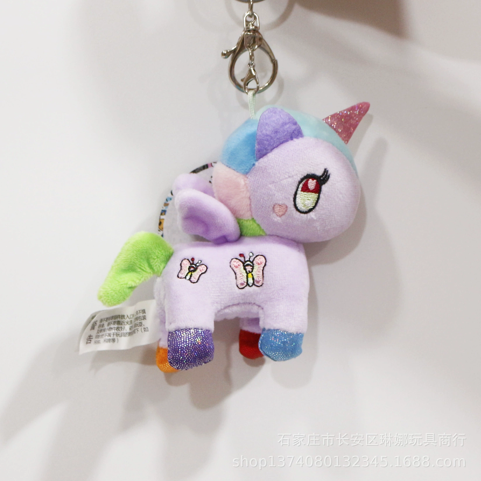 Cute keychain, backpack, pendant, accessory, car keys, unicorn