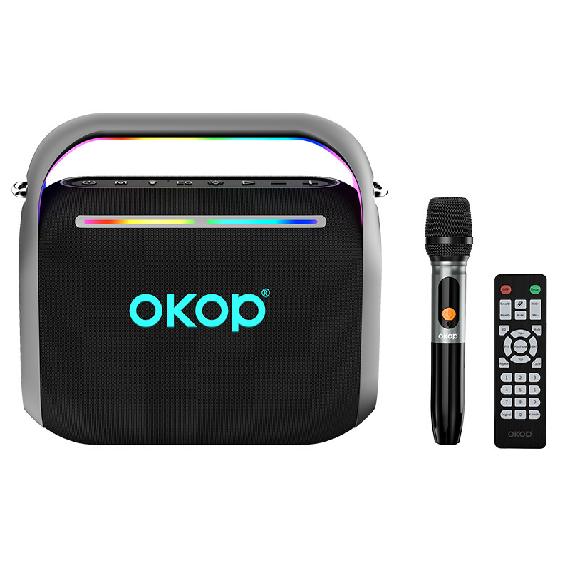 8003 パーティー Bluetooth スピーカー屋外 RGB 雰囲気ライトマイク超長バッテリー寿命スクエアダンスステレオクロスボーダー|undefined