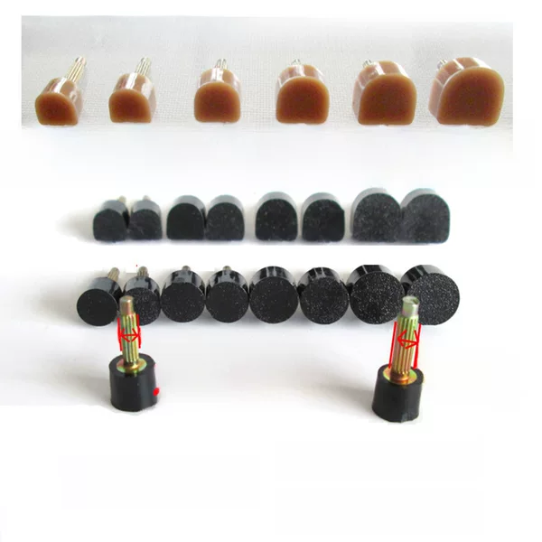 Cross-Border Specialized High-Heeled Shoe Heel Studs, Sole Accessories, Wear-Resistant, Silent, High-Heeled Shoe Studs, Leather Back Studs, Factory Direct Sales Heel Studs