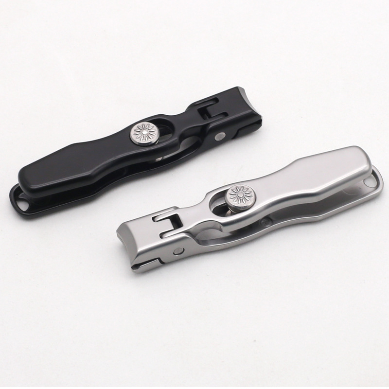 Cortaúñas de Acero Inoxidable Anti-Salpicaduras, Juego Individual, Herramienta Portátil para el Cuidado de las Uñas, Herramienta de Manicura Anti-Pellizcos