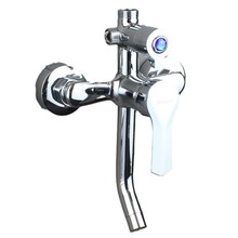 全铜四档龙头混水阀淋浴水龙头浴室花洒套装淋雨开关阀三联混合阀