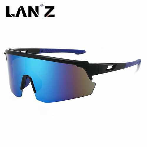 New Cross-border Outdoor Windproof Bicycle Riding Sunglasses, Unisex Outdoor Sun Protection 9338 Sports Sunglasses