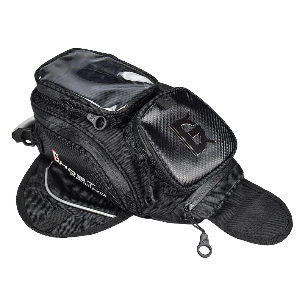 Bolsa de imán de la motocicleta bolsa de aceite de navegación táctil bolsa a prueba de polvo bolsa de aceite de motocicleta bolso de hombro bolso de la cintura equipo