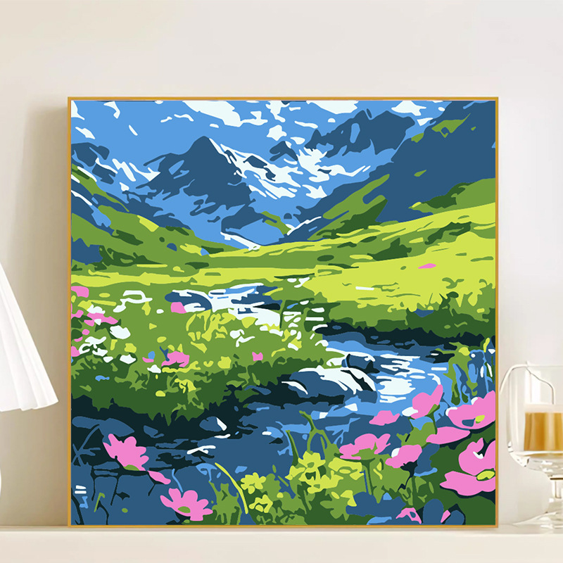 LL106 / 20*20CM（画笔+颜料+绷好内框）