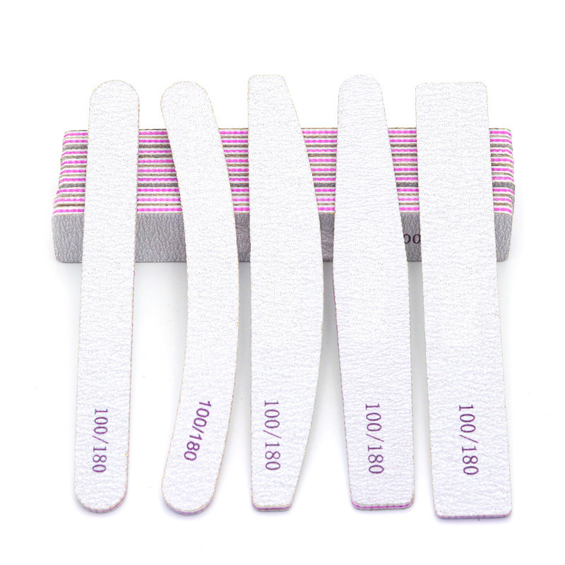Wholesale high-grade nail rubbing strip purple core thick matte strip repair strip nail tools nail shop special nail file