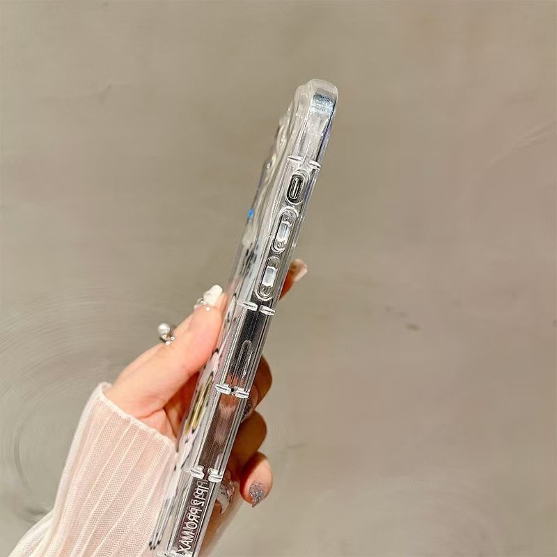 Lindo gatito para iphone16pro funda para teléfono móvil Apple 15 anti-caída 14 Japón y Corea del Sur 13promax nuevo 12x