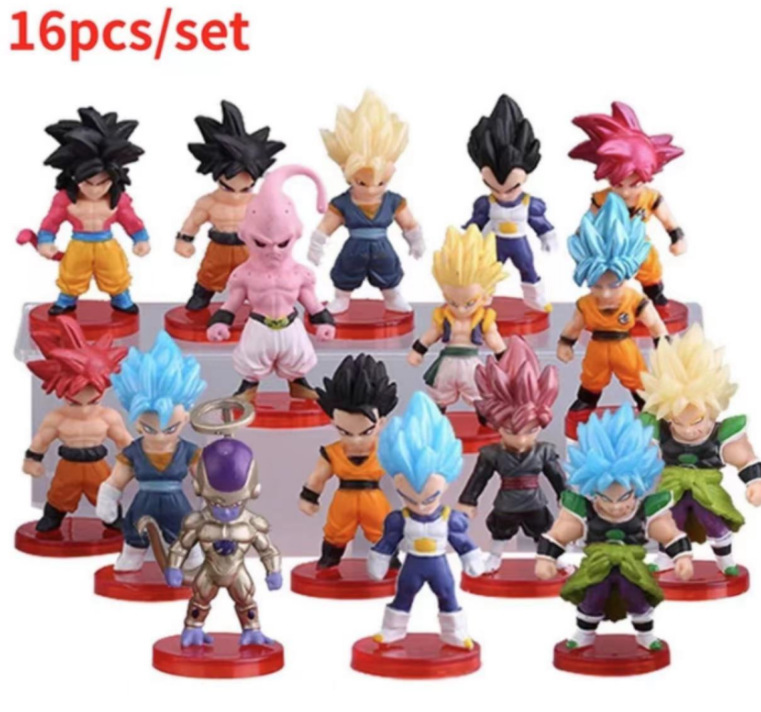 漫画アニメーションシリーズハンドモデル海賊ドラゴンボール装飾品ヒーロー王連合クリップ人形|undefined