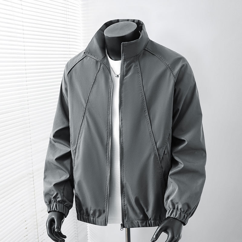 Trendy Brand Cool Short Jacket for Men, Fashionable Casual Baseball Jacket, Men's Clothing, 2026 New Spring Top Trendy Brand Cool Short Jacket for Men, Fashionable Casual Baseball Jacket, Men's Clothing, 2026 New Spring Top