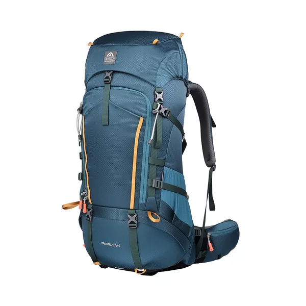 Ai Wang 2025 New Aurora Series 80L Large Capacity Waterproof Breathable Heavy-Duty Hiking and Mountaineering Outdoor Backpack