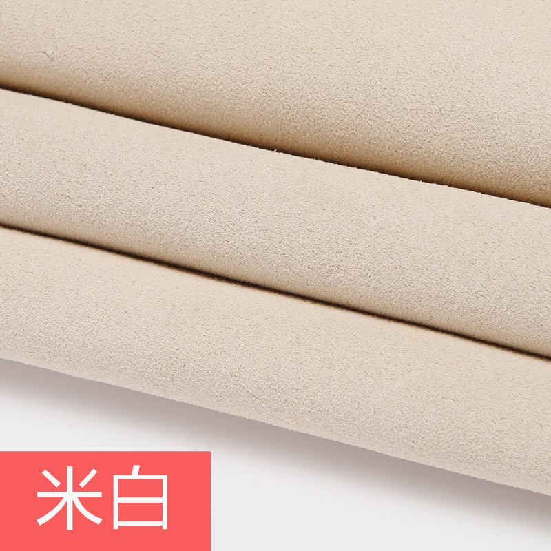 进口A级牛皮翻毛皮皮料牛反绒反毛皮鞋靴箱包装饰皮革面料DIY