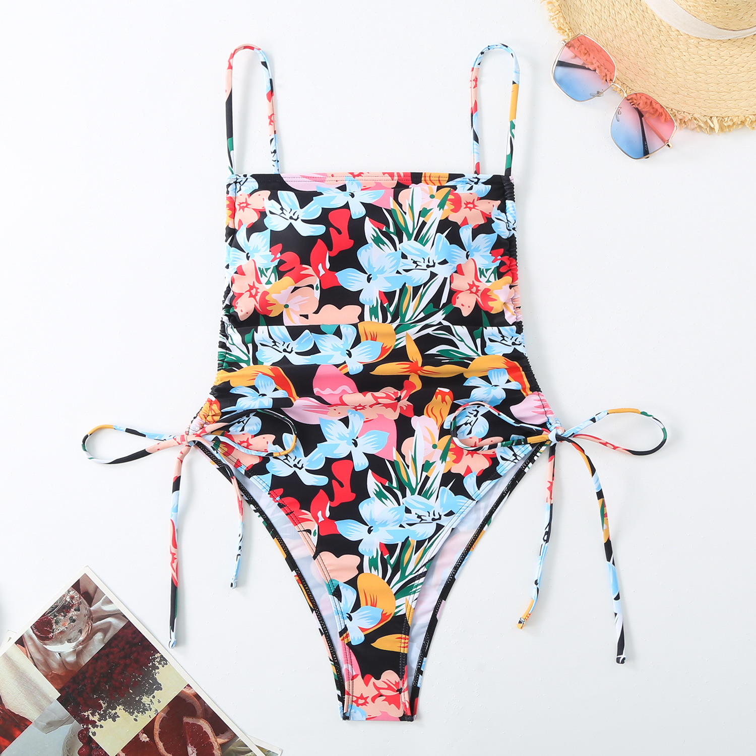 Women's Basic Classic Style Color Block 1 Piece One Piece Swimwear display picture 10