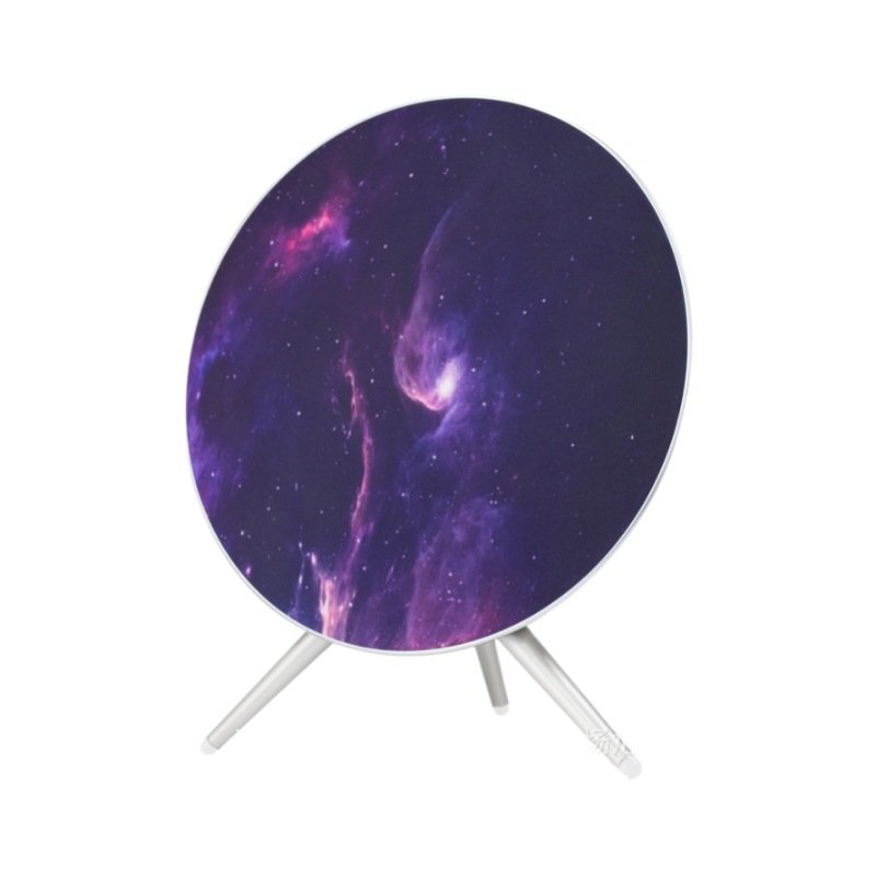 Huaqiang Bei Flying Plate Bluetooth Audio Portátil al aire libre Soporte inalámbrico de escritorio doméstico Subwoofer Bluetooth