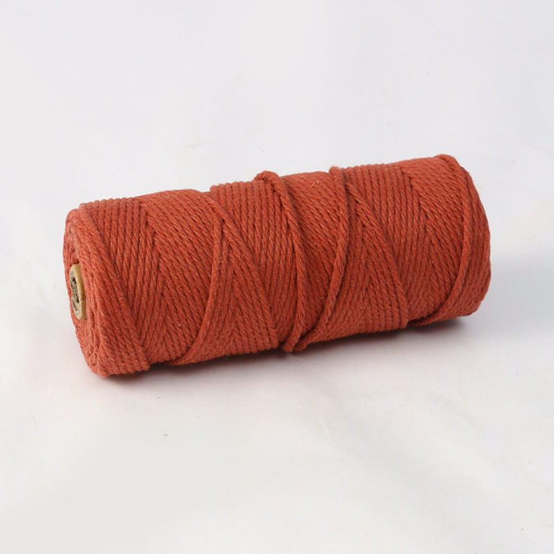 2mm3mm4mmマルチ仕様カラー手作りコットンロープ素材ボトル缶巻き手工芸品編みコットンロープ素材|undefined