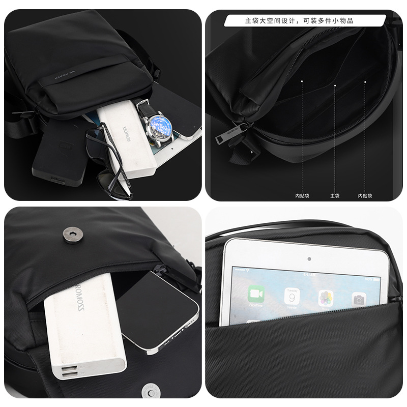 WEPOWER bolsos de hombre nuevos productos bolsos de hombro de moda para hombres bolsos verticales pequeños bolsos de moda bolsos de hombro casuales