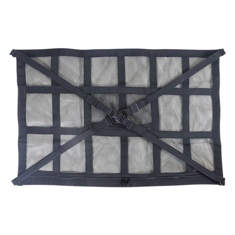 Red de techo colgante del techo del automóvil Red de equipaje del automóvil de gran capacidad Bolsa de almacenamiento del automóvil Bolsa de almacenamiento del techo