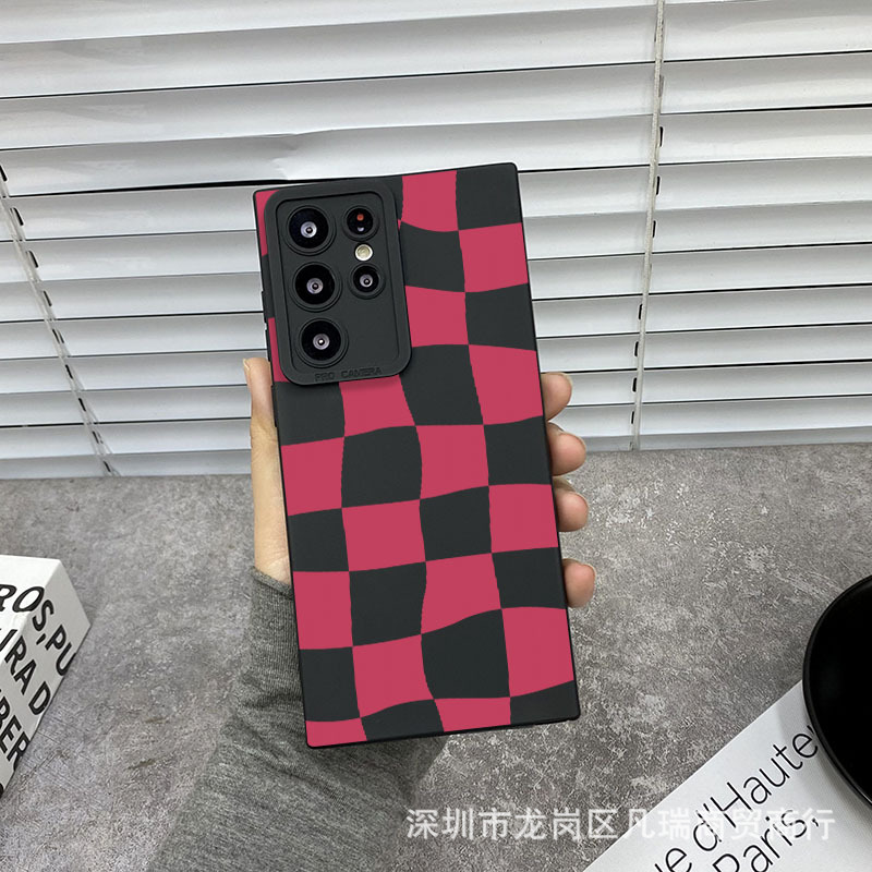 玫格子适用三星S24/S23ULTRA手机壳外贸GalaxyS23/NOTE20保护套25