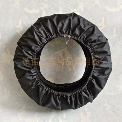 Spare wheel cover and wear-resistant, high-altitude lifting vehicle