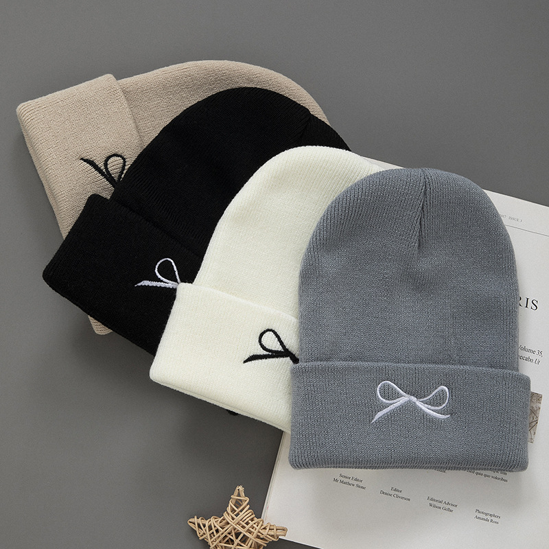 Knitted Wool Beanie Hat For Men And Women Winter Warm Ear Protector_voghion.com