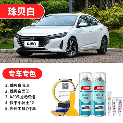Avtomobil boya qələmləri, Car Paint Scratch Repair Obsidian Black - pearl-white-pearl-white-basic-repair