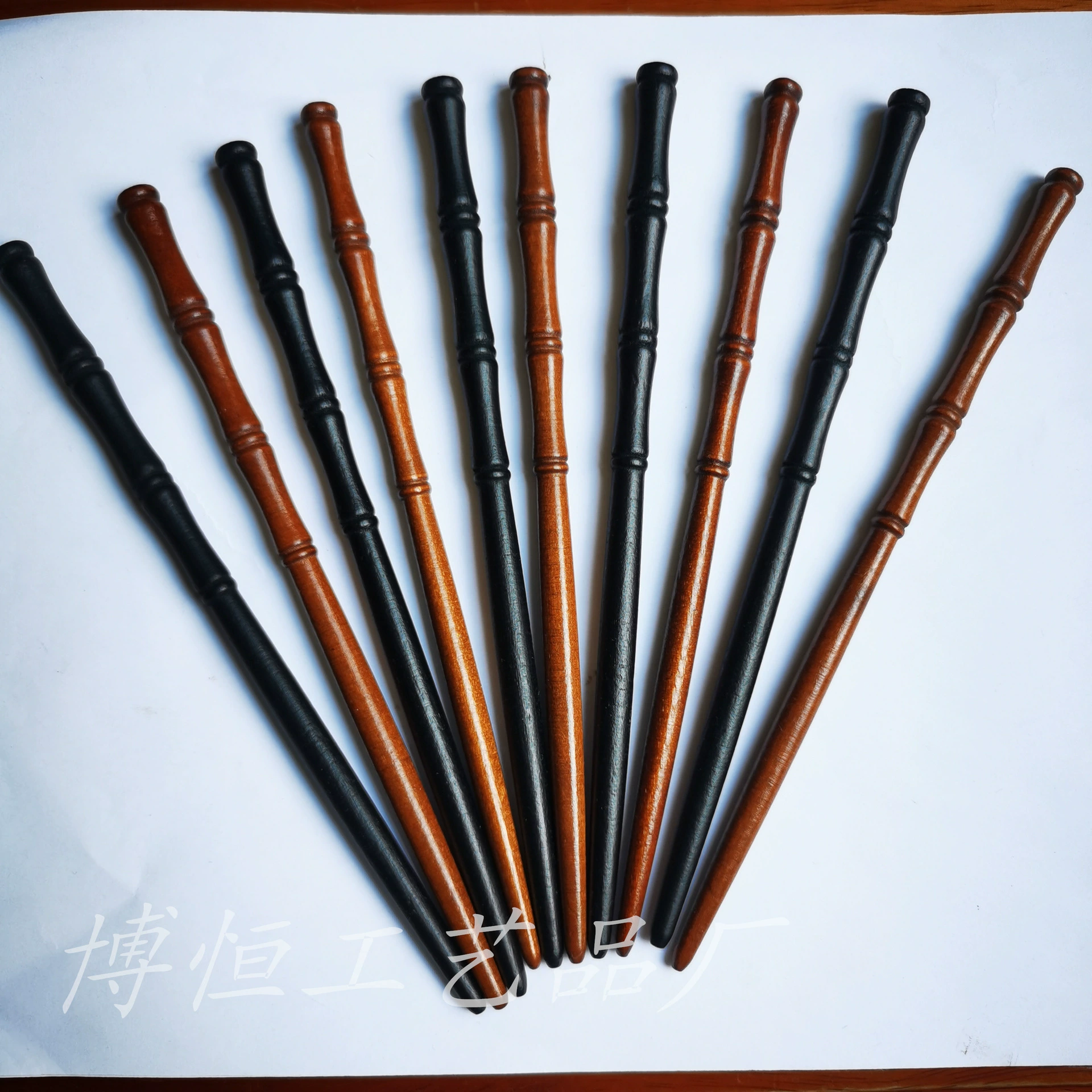 Имитация шпильки для волос из бамбука под черное дерево, аксессуар для волос в древнем стиле Ханьфу, инструмент для укладки волос, материалы и аксессуары для украшения волос, аксессуар для волос в древнем стиле.