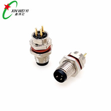 M8 PCB���ʽ���^A���a 3Pin ���ǰ�i ���i �־��Ђ��������^