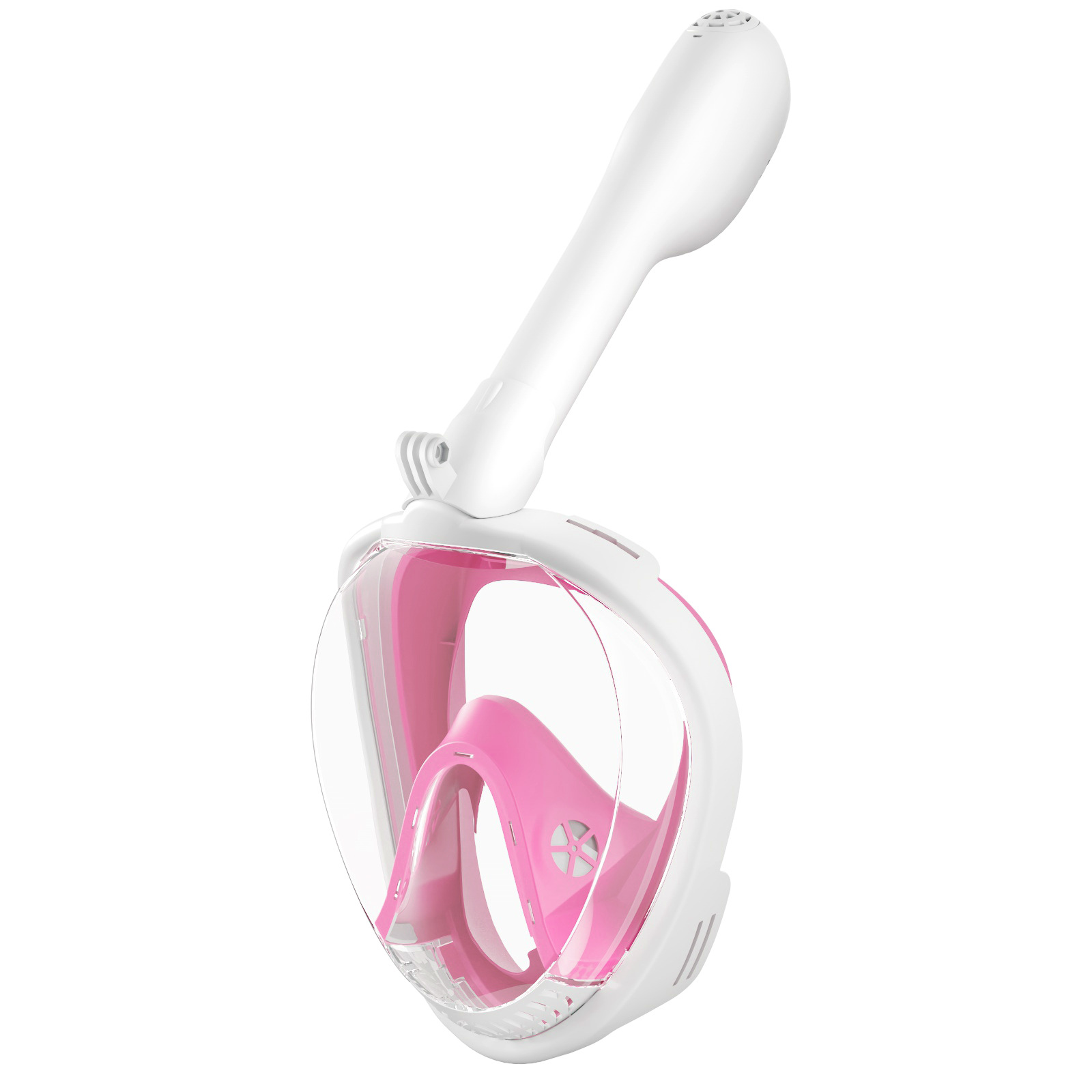 Fábrica al por mayor nueva máscara de buceo transfronteriza cara completa máscara de natación antivaho máscara de buceo seco completo