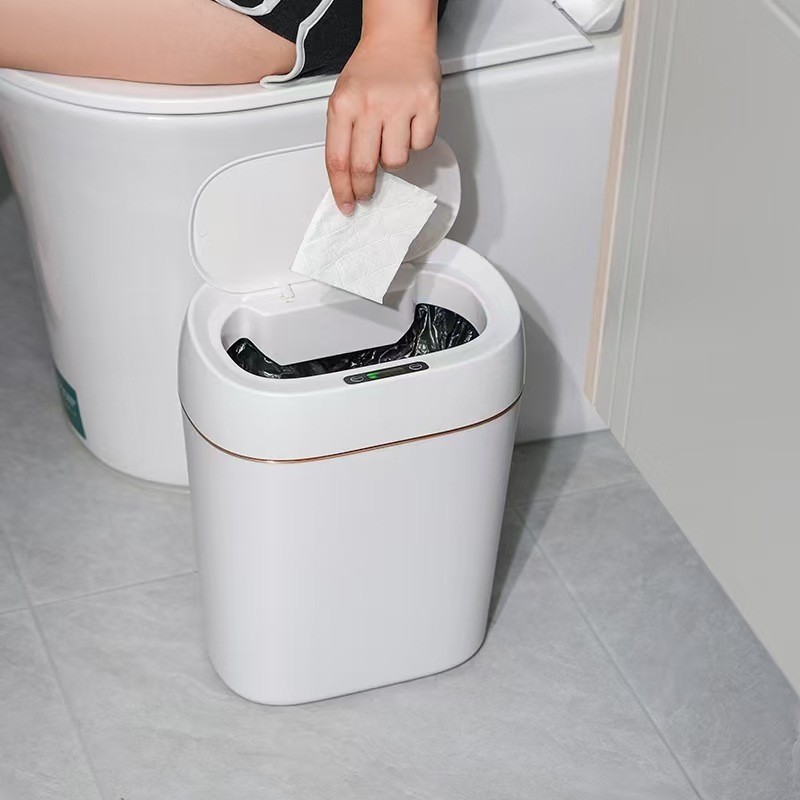 Bote de Basura Automático con Sensor de PP Apertura por Inducción para Hogar, Cocina y Baño image 5