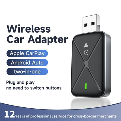 Simsiz CarPlay və Android Auto | Device Suitable for iPhone - suitable-for-two-in-one-skin-feeling-black