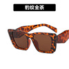 Square retro brand sunglasses, European style, 2022 collection, internet celebrity