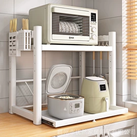 收纳架;厨房置物架;微波炉层架