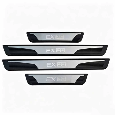 Suitable for Volvo Ex30/Ex40/Ex60 Dekorativ pedal başlıqları - ex30-plastic-sill-strip-gray
