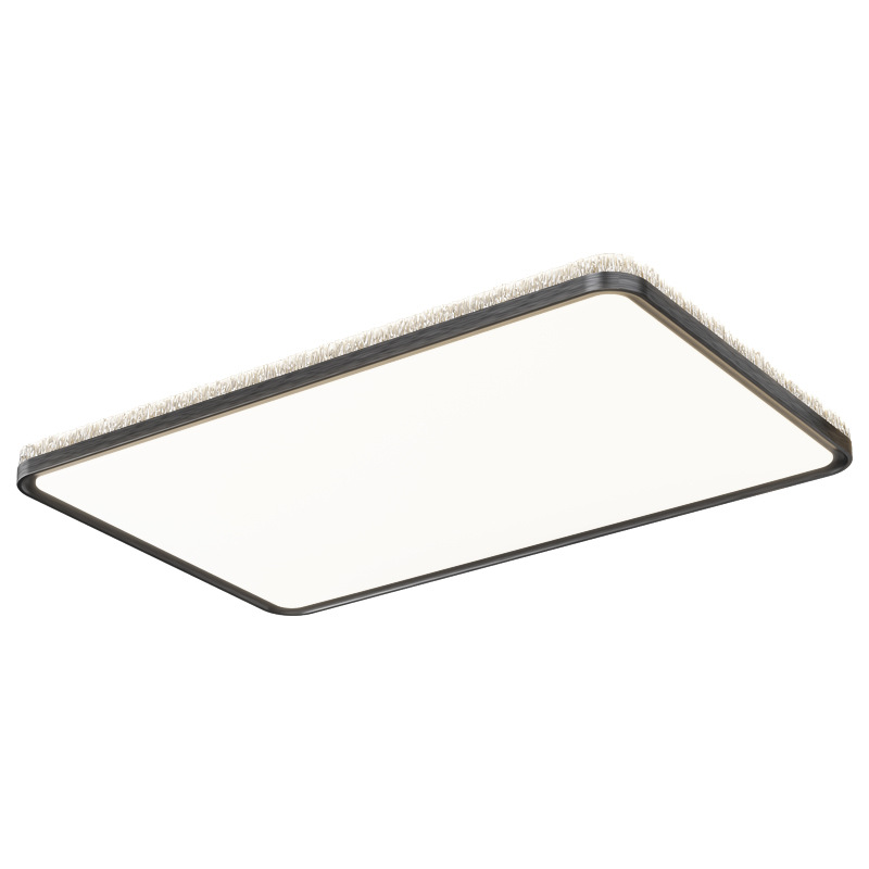 Gran vista de jardín italiano hielo agrietado lámpara de techo de la sala de estar lujoso cristal ligero 2026 nueva iluminación principal 184L