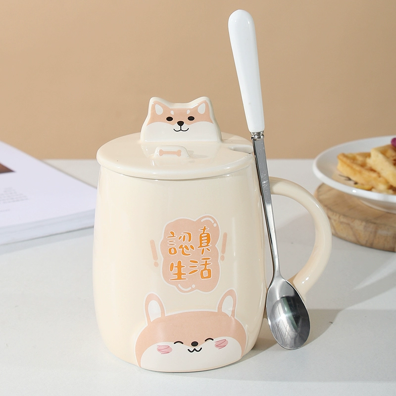 Керамическая чашка Mark Cup для милых девушек, домашняя водная чашка, пара чашек для детей, офисная с креативной супер милой бхайаной