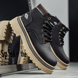 Martens, (Трансграничная торговля), демисезонная модная обувь, нескользящие сапоги, большой размер