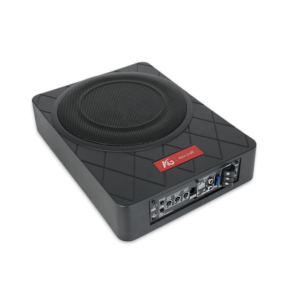 Factory Special Price Ultra-Thin Speaker 10inch Aluminum Alloy Ultra-Thin Car Audio 12V Car Mini Speaker Subwoofer
