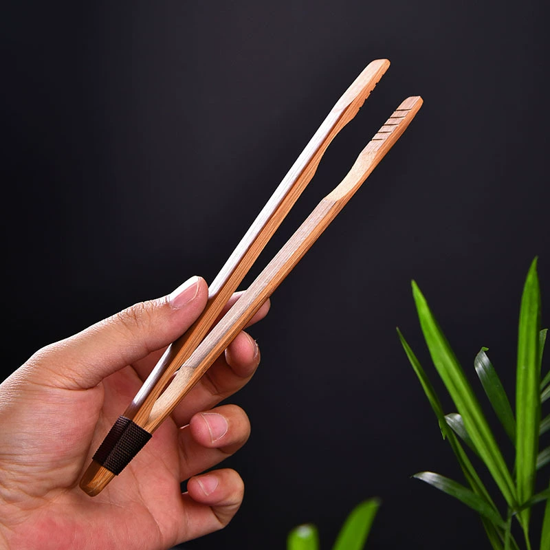 Organic non-slip tea cup, tweezers, tea set with accessories, handmade, anti-scald