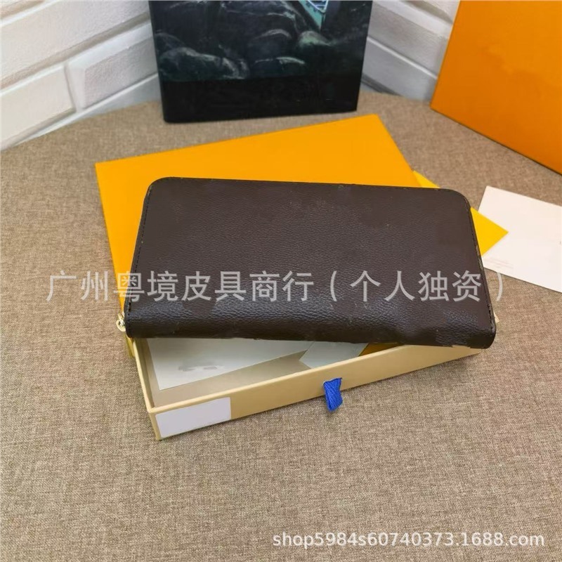 2025新款钱包男女通用两折长款真皮外贸时尚多卡位包百搭流行|undefined
