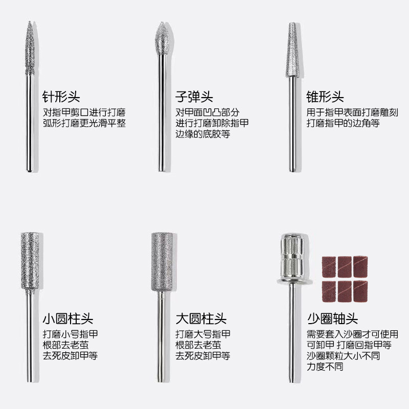 ネイルポリッシュペン 電動ネイルリムーバー 家庭用ペン型ネイルケアツール 角質除去ツール 金属製ボディ|undefined