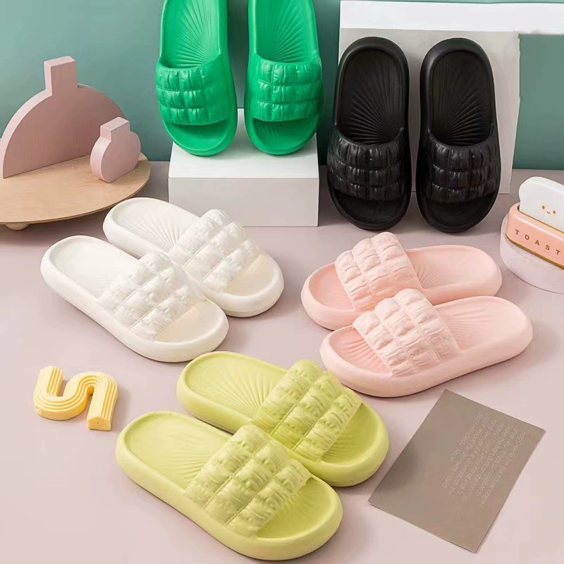 Новые Оптовые 7017 сплошной цвет простой дом женщин тапочки мыс чувство плоские мягкие Любители дома