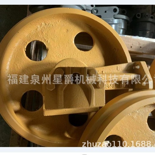 泉州推土机导向轮D37EX-21引导轮底盘四轮一带厂家直销供应支重轮