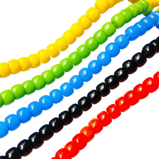 6*8mmͰ���ɫ������������ Barrel Beads DIY�����Ʒ���������