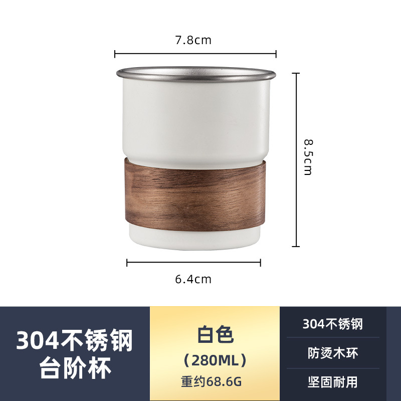 Café hecho a mano Juego de café hecho a mano Camping portátil Juego de café hecho a mano Caja de regalo Introducción a los utensilios de café para el hogar