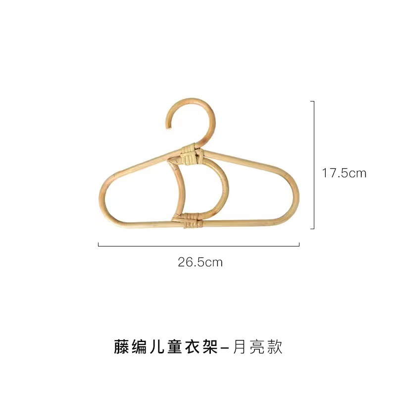 Percha de ratán en forma de mano para niños Luna Sol Arco Iris decoración de la habitación de los niños tienda de ropa para Niños Accesorios de fotos