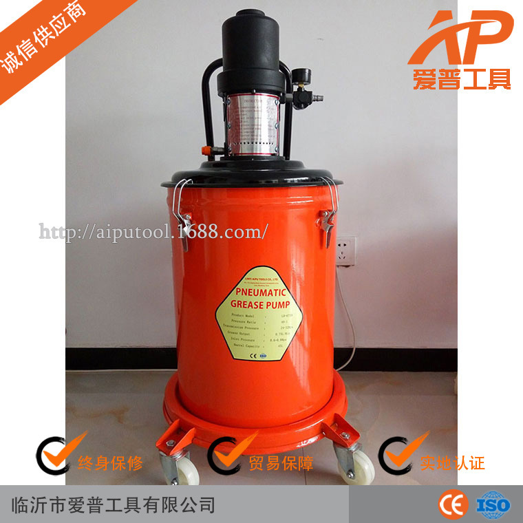 厂家供应禄达黄油机 高压气动黄油机 高粘度黄油加注机 40L