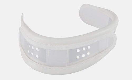 Cervical traction health care protective gear, low head adjustable plastic high elastic neck brace, PVC support neck health care neck brace